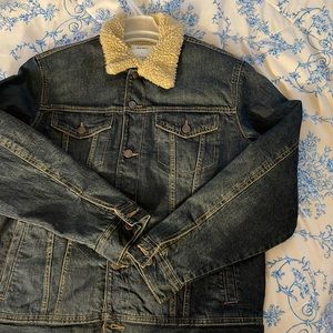 Old Navy Jean jacket with wool lining